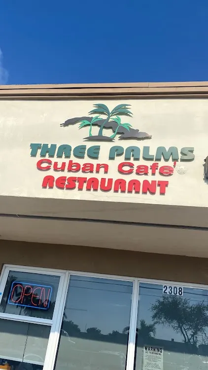 Three Palms Cuban Cafe Hollywood